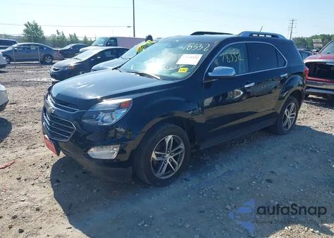 2016 Chevrolet Equinox Ltz from USA, damaged, VIN 2GNFLGE32G6208953